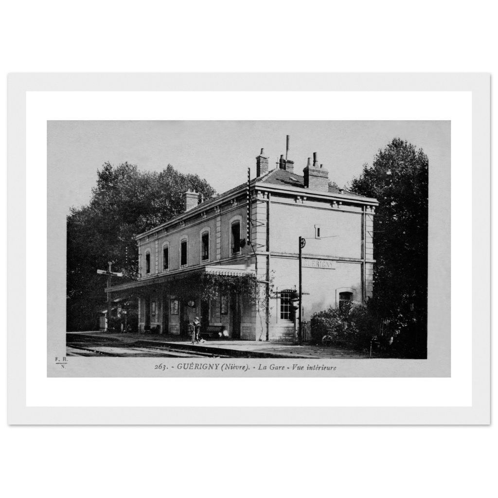 Guerigny - La Gare et la Vue