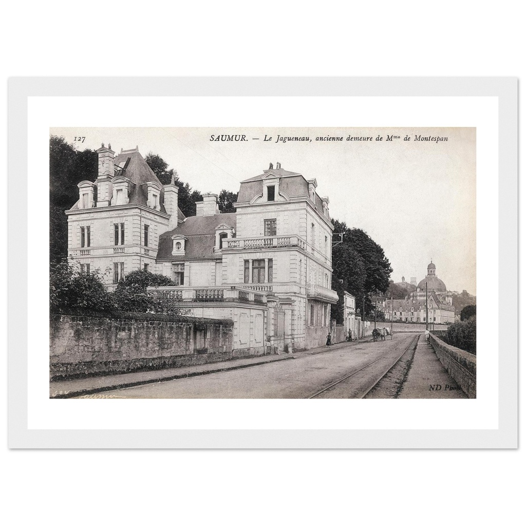 Saumur - Le Jagueneau, ancienne demeure de Mme de Montespan