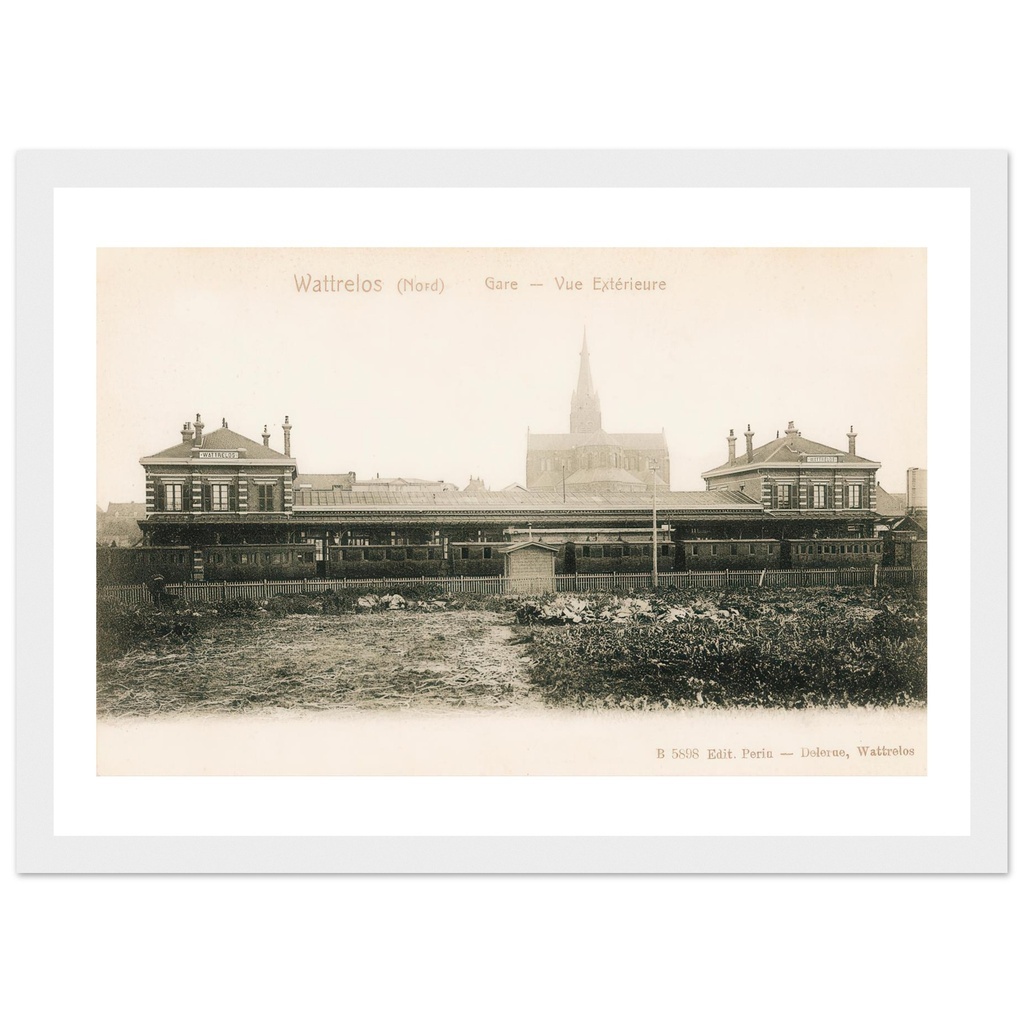 Wattrelos - Gare- Vue exterieure