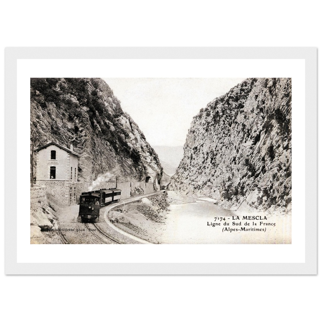 La Mescla - Ligne du sud de la France