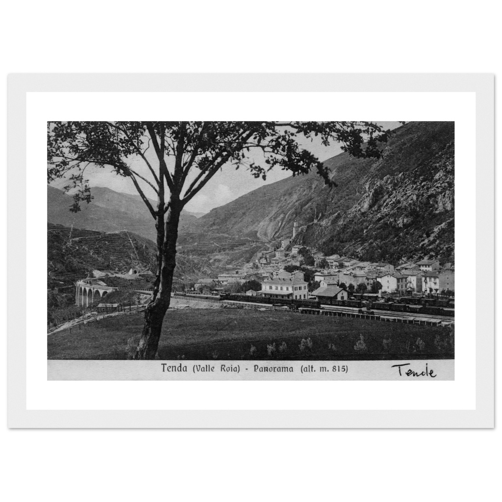 Tende - Tende - Valle Roia - Panorama (alt 815 m)