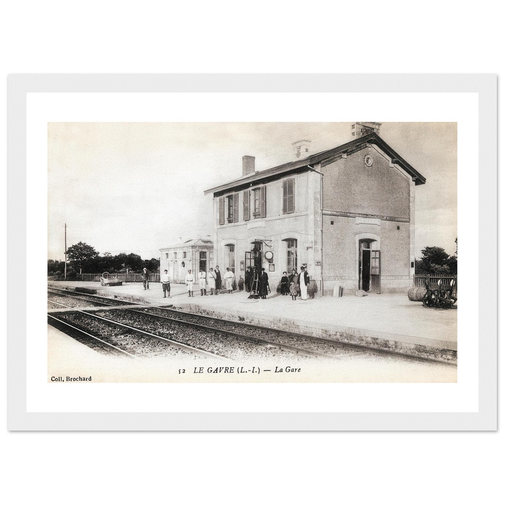 Le Gavre (Loire inférieure) - La Gare