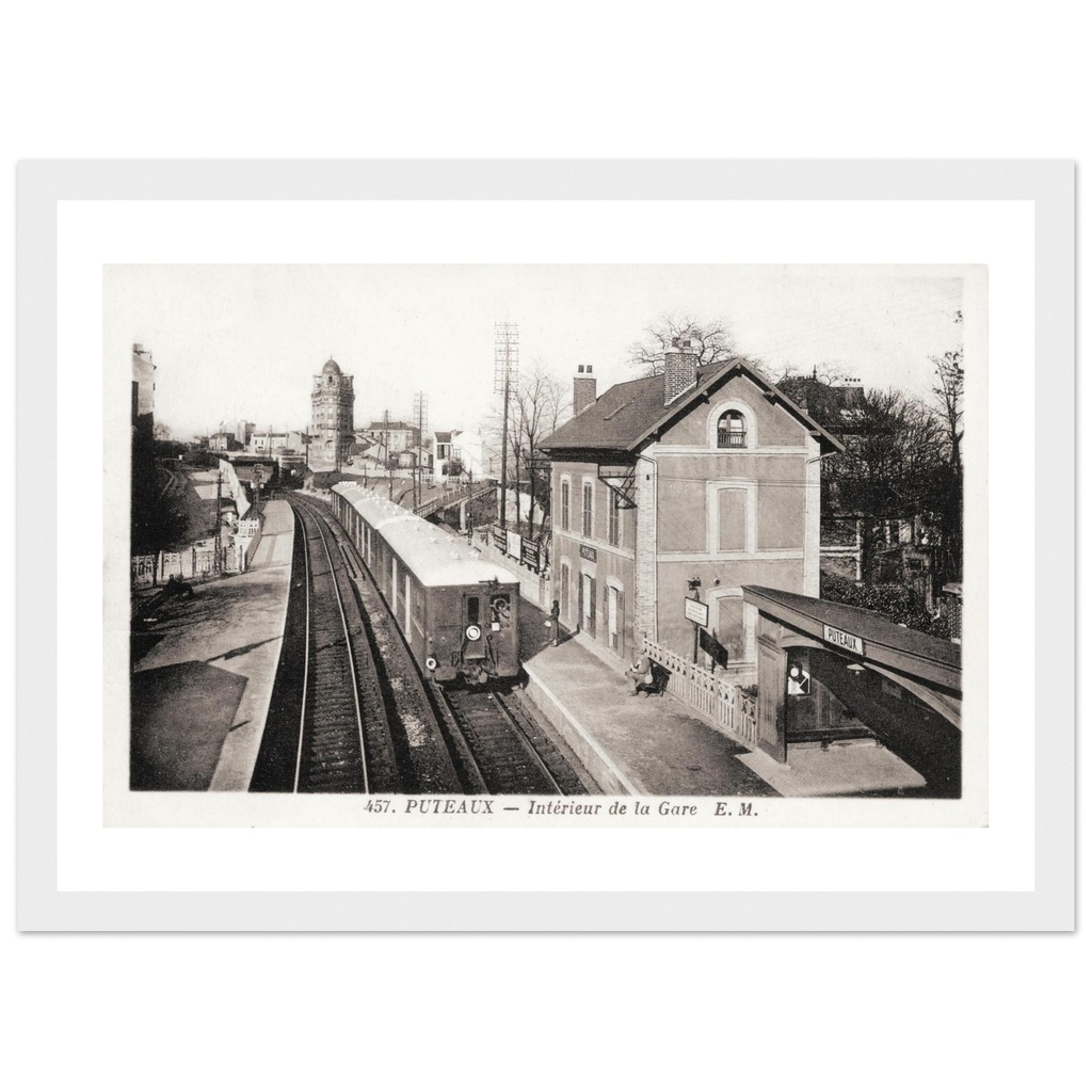 Putaux - Intérieur de la Gare