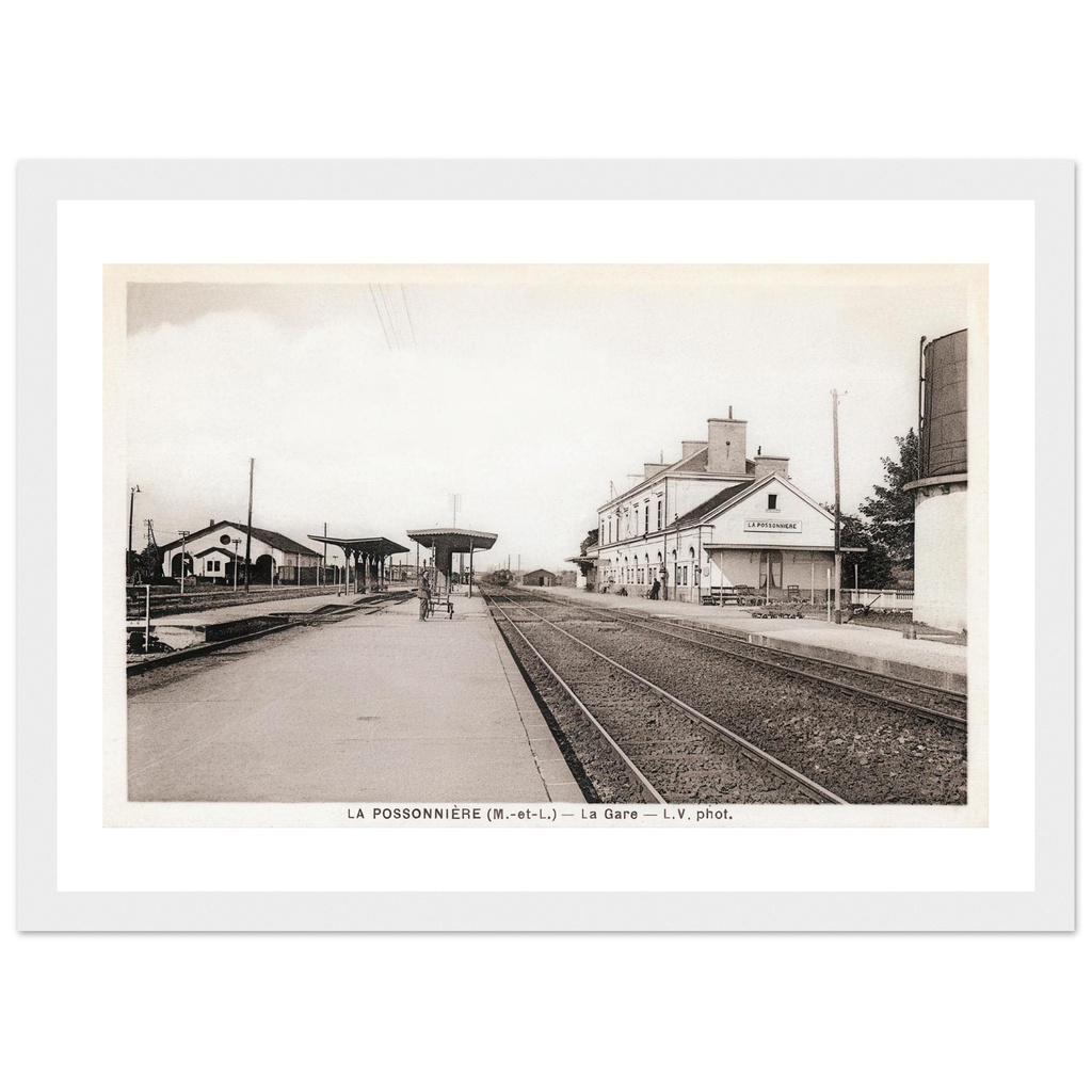 La Poissonnière (M-et-L) - La Gare