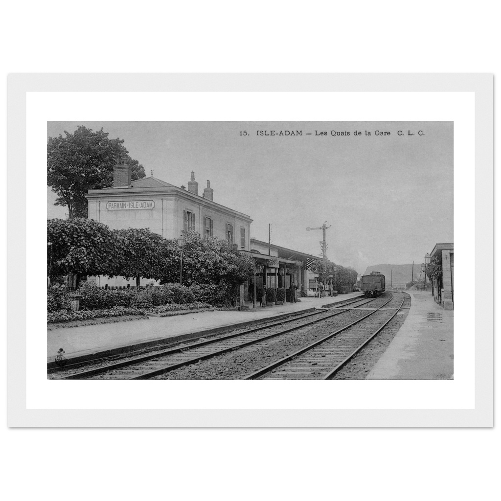 Isle-Adam - Les Quais de la Gare