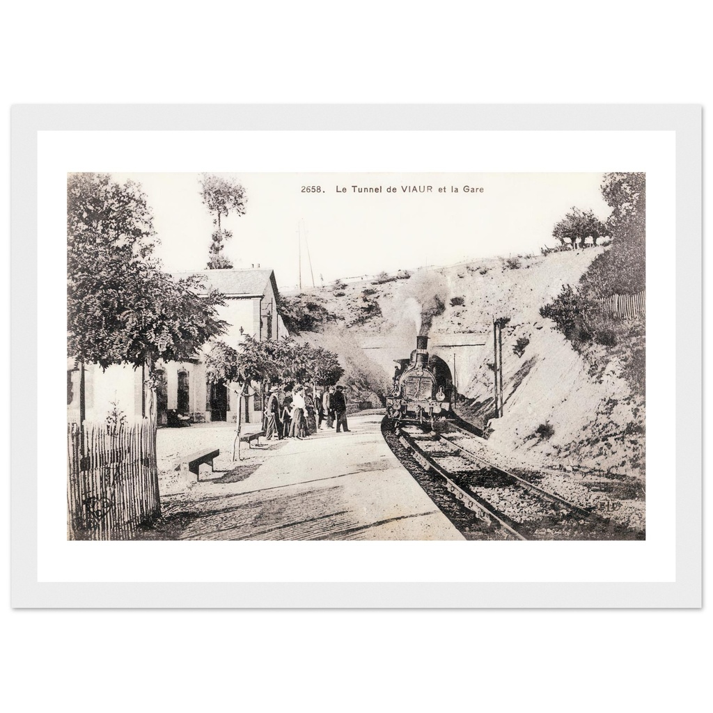 Le Tunnel de Viaur et La gare