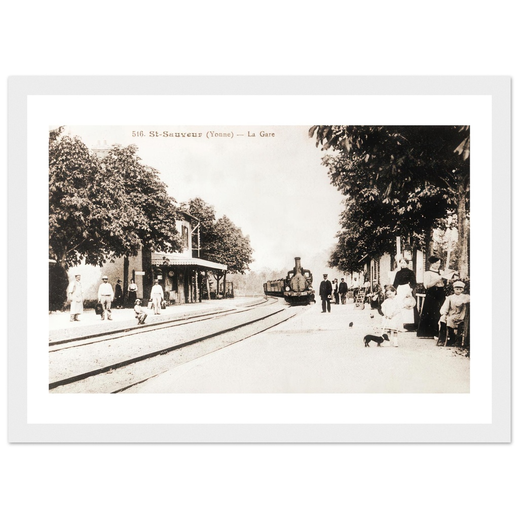 Saint-Sauveur - La gare