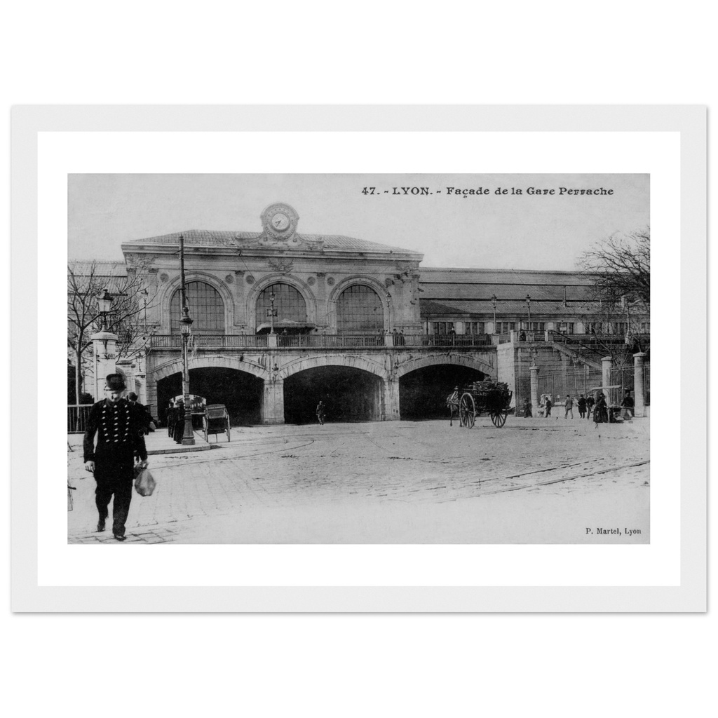 facade de la Gare Perrache