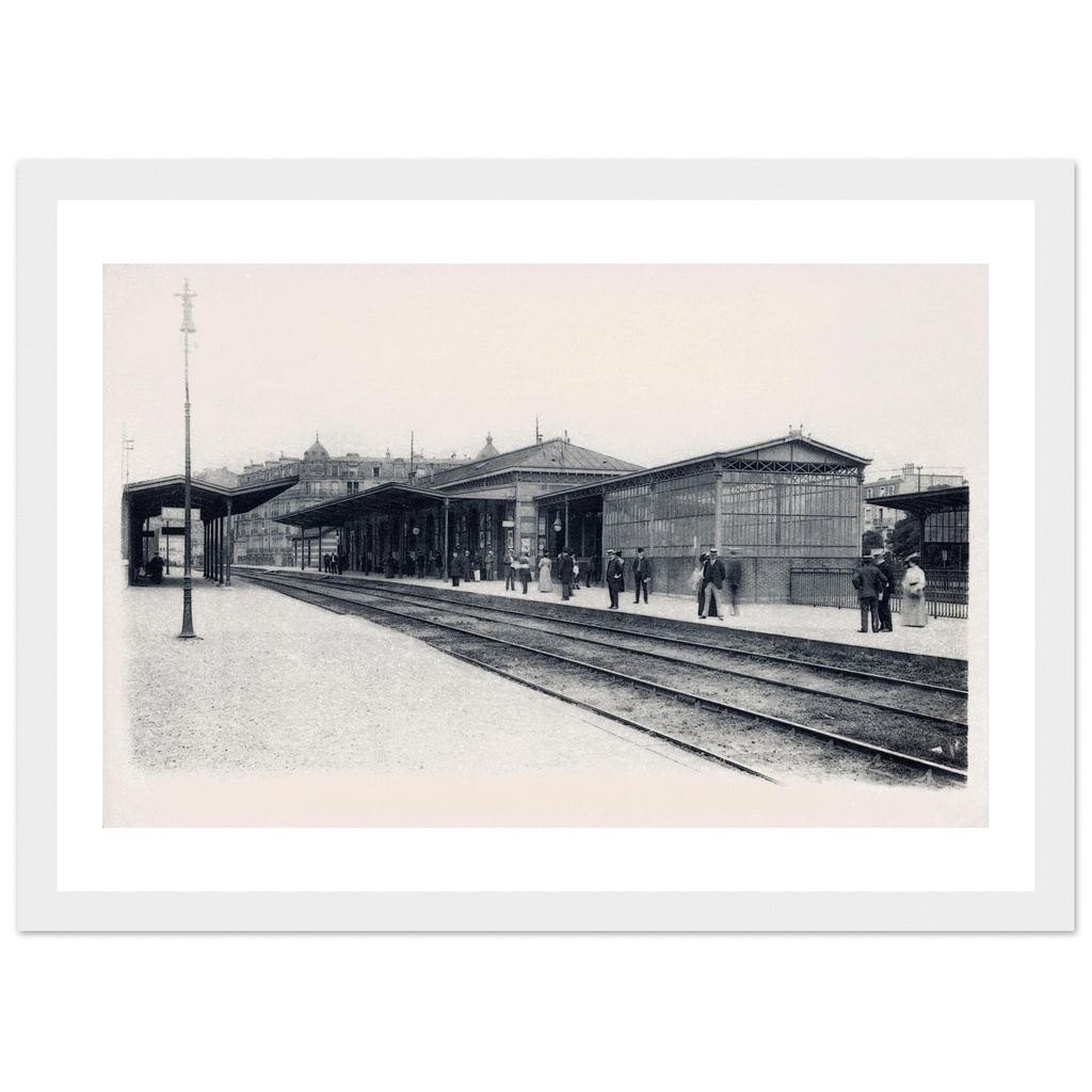 Asnières-sur-Seine - La Gare Escaliers