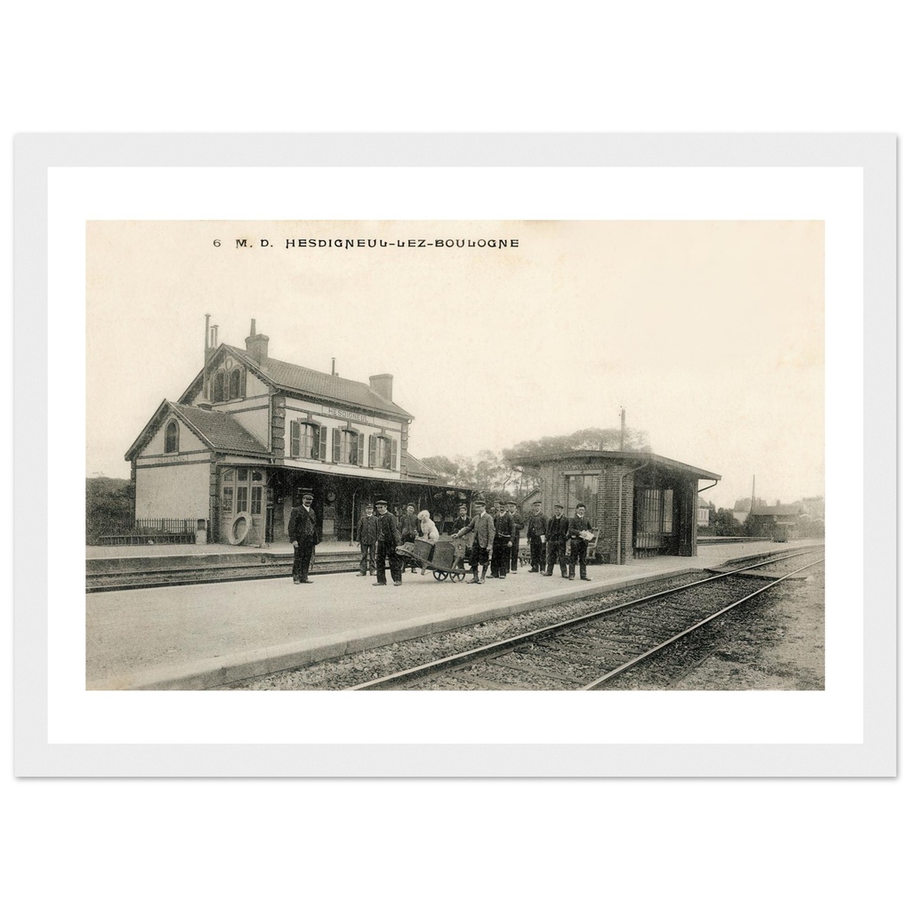Hesdigneul-lès-Boulogne - la Gare