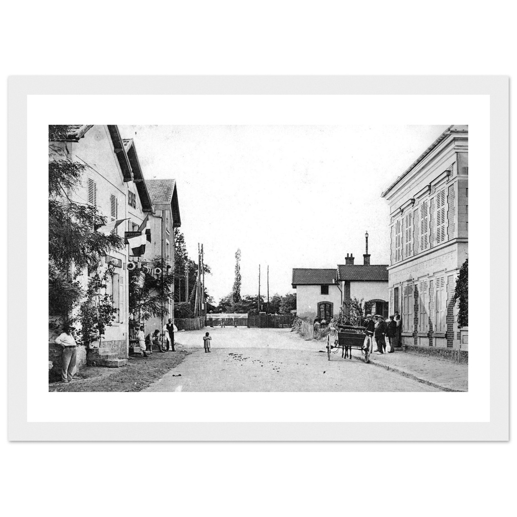 Aubergenville Place de la Gare