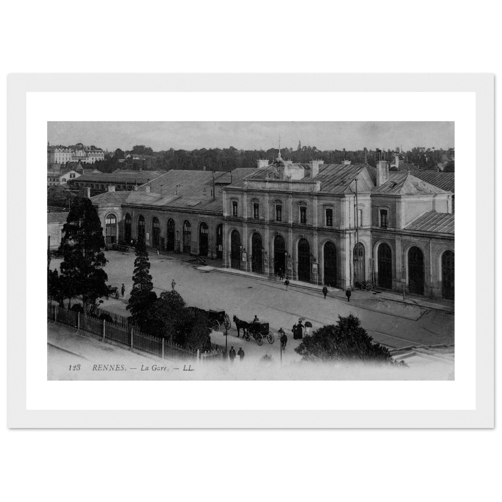 Rennes - Haute Marne - Champagne Ardenne - La Gare depart