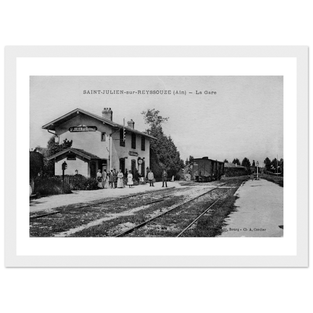 Saint-Julien-sur-Reyssouze - La Gare