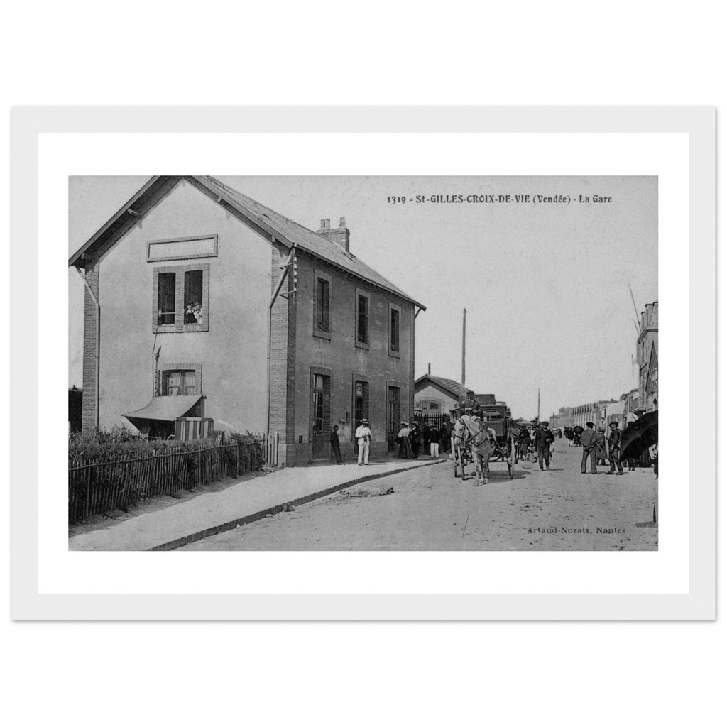 Saint-Gilles-Croix-de-Vie - La gare