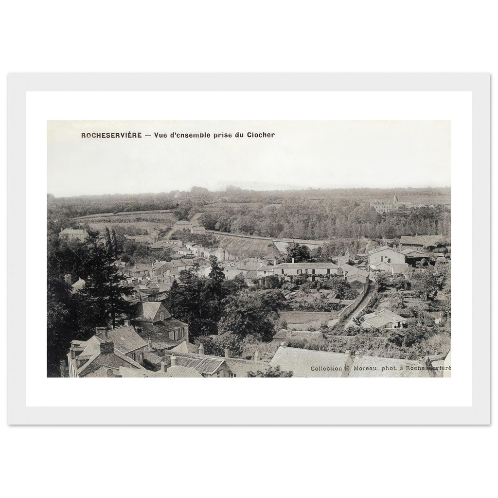 Rocheserviere - Vue d'ensemble prise du Clocher