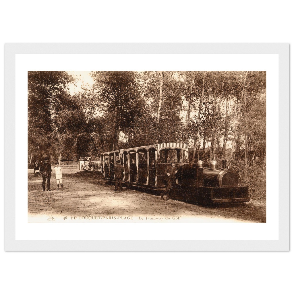 Le Touquet-Paris-Plage - le tramway du Golf