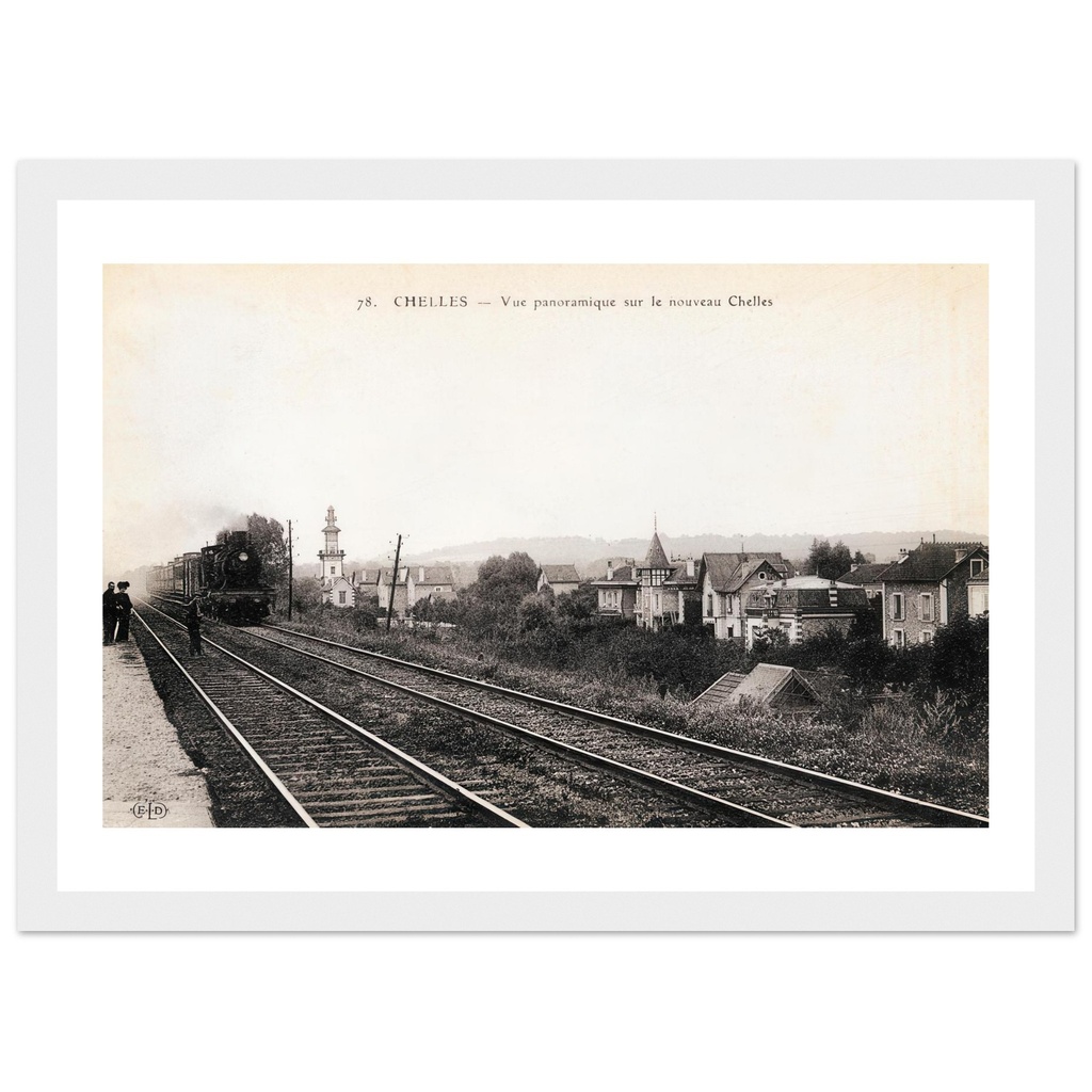Chelles -Vue panoramique du nouveau Chelles
