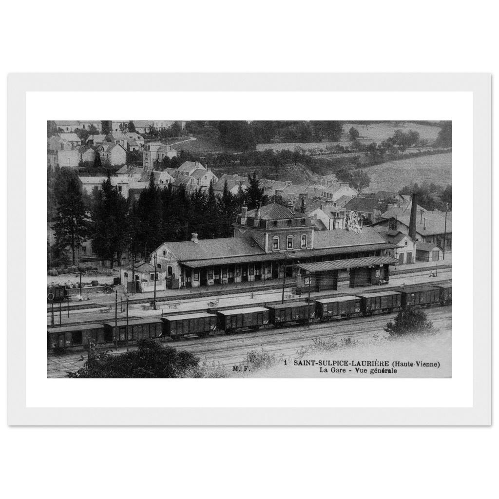 Saint-Sulpice-Laurière - La Gare