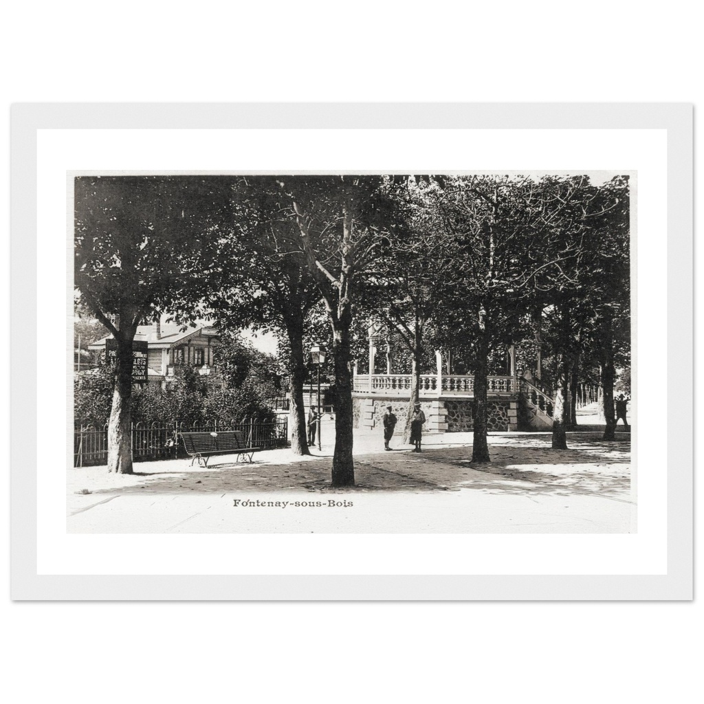 Fontenay-sous-Bois - La Gare et le Kiosque