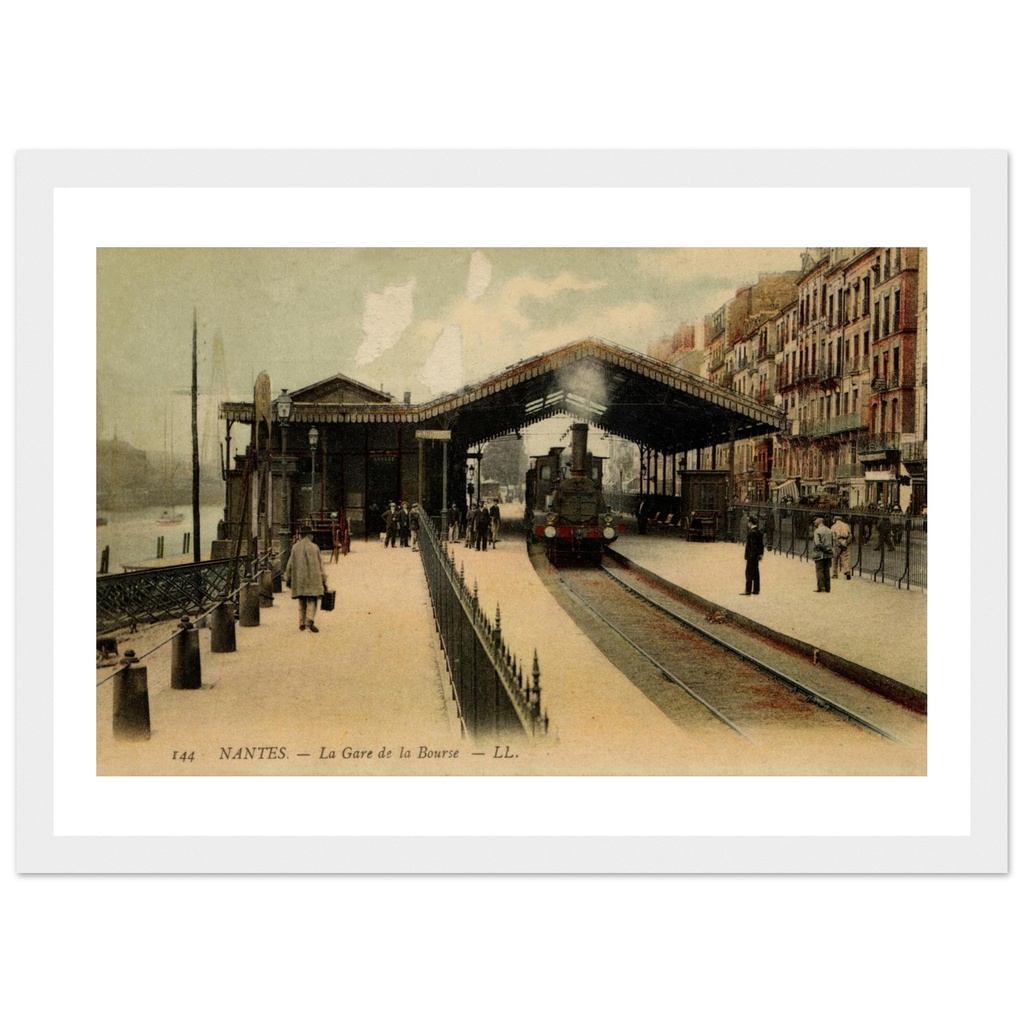 Nantes - La Gare de la Bourse