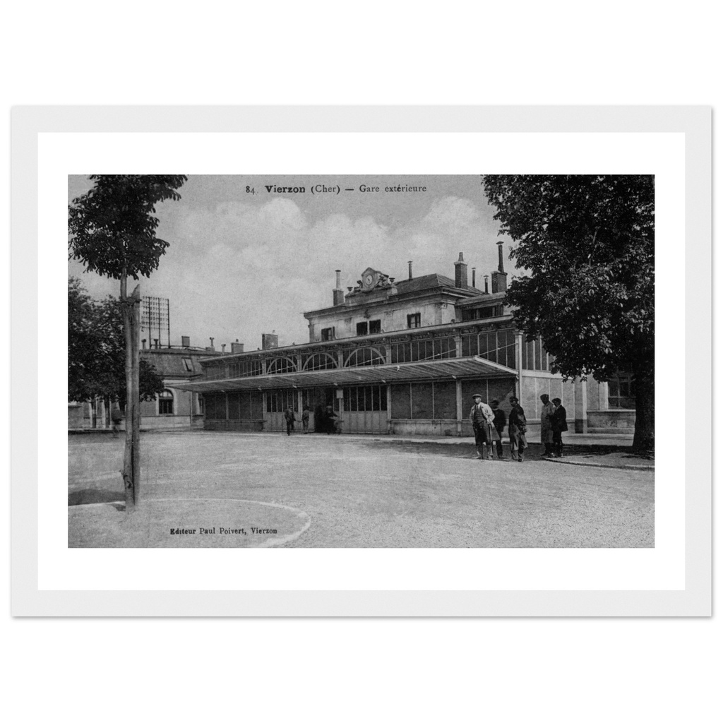 Vierzon - la gare exterieur
