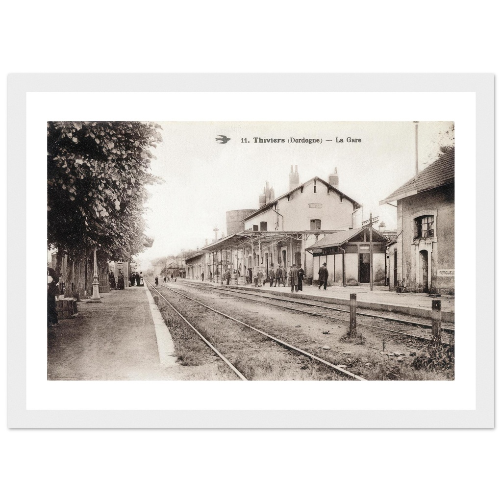 Thiviers (Dordogne) -La Gare