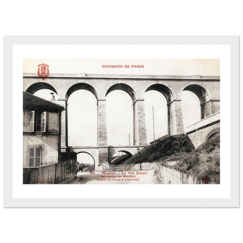 Le Viaduc de Meudon, Val-Fleury, Ligne de Paris - Chartres