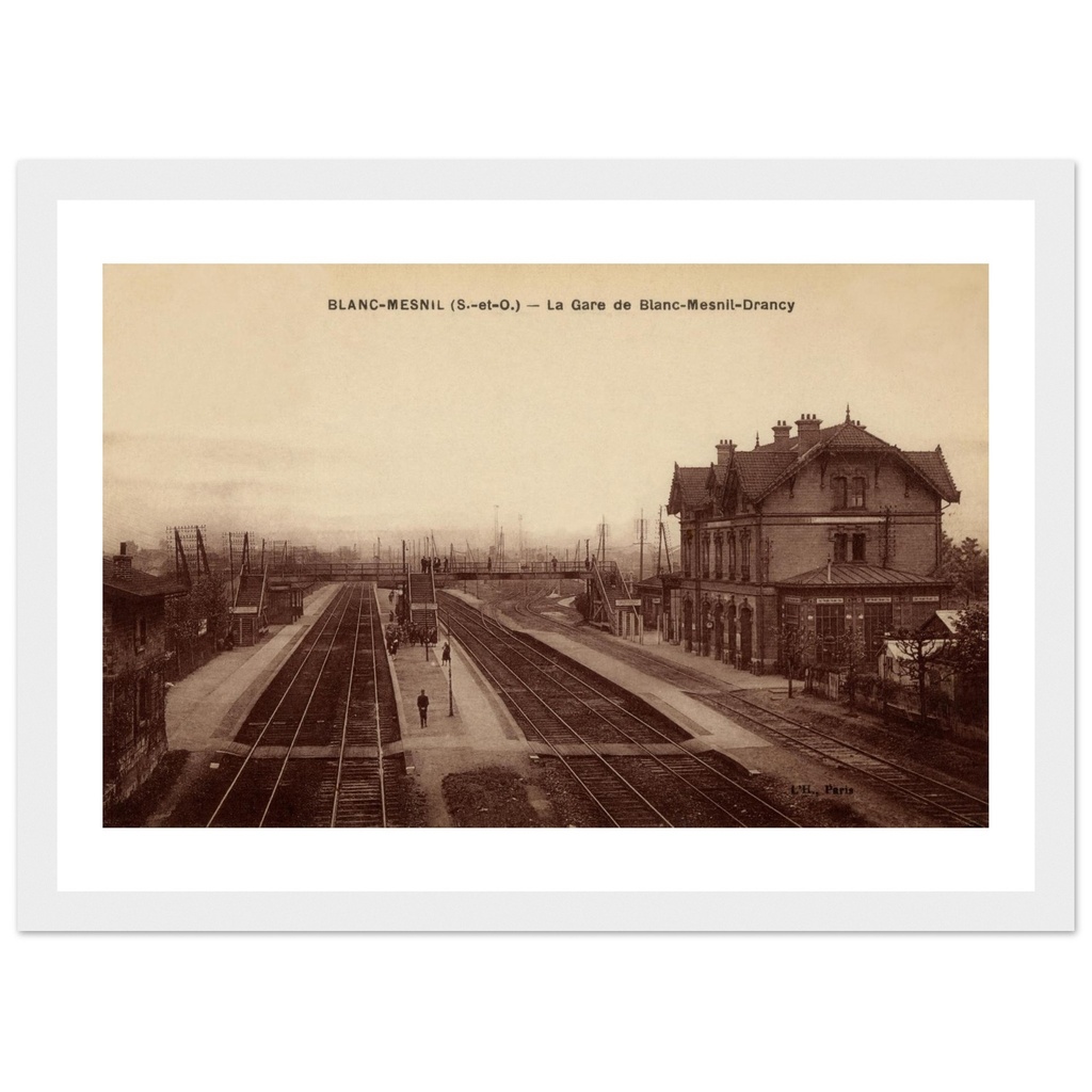 Blanc-Mesnil (S et O) - La Gare