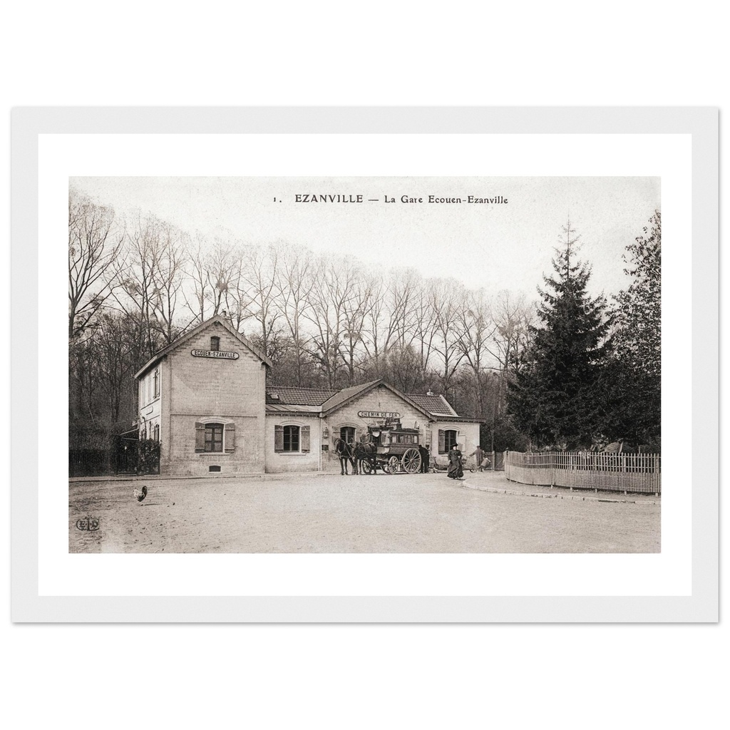 Ecouen-Ezanville la gare