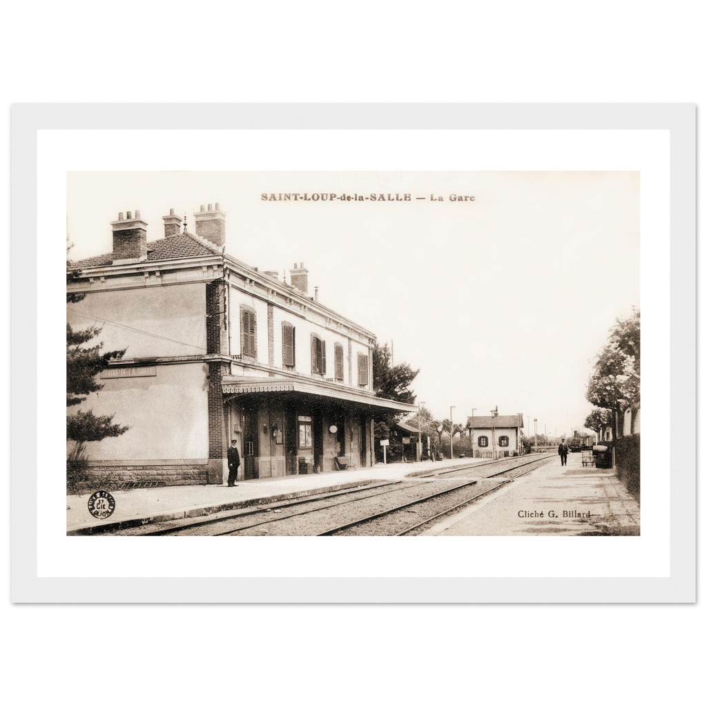 Saint-loup-de-la-Salle - La gare