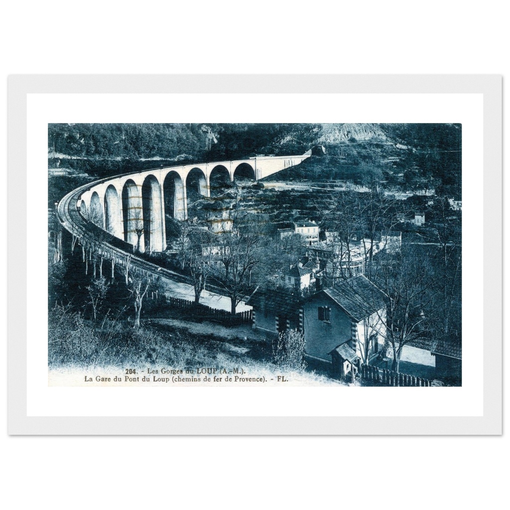 La Gare du Pont du loup - Chemin de Fer de provence