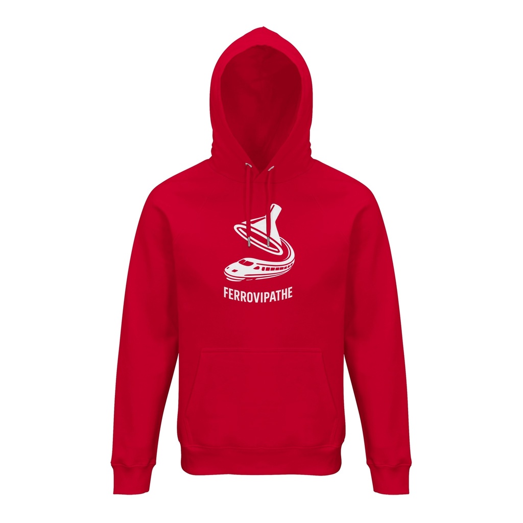Sweat à capuche unisexe "Ferrovipathe"