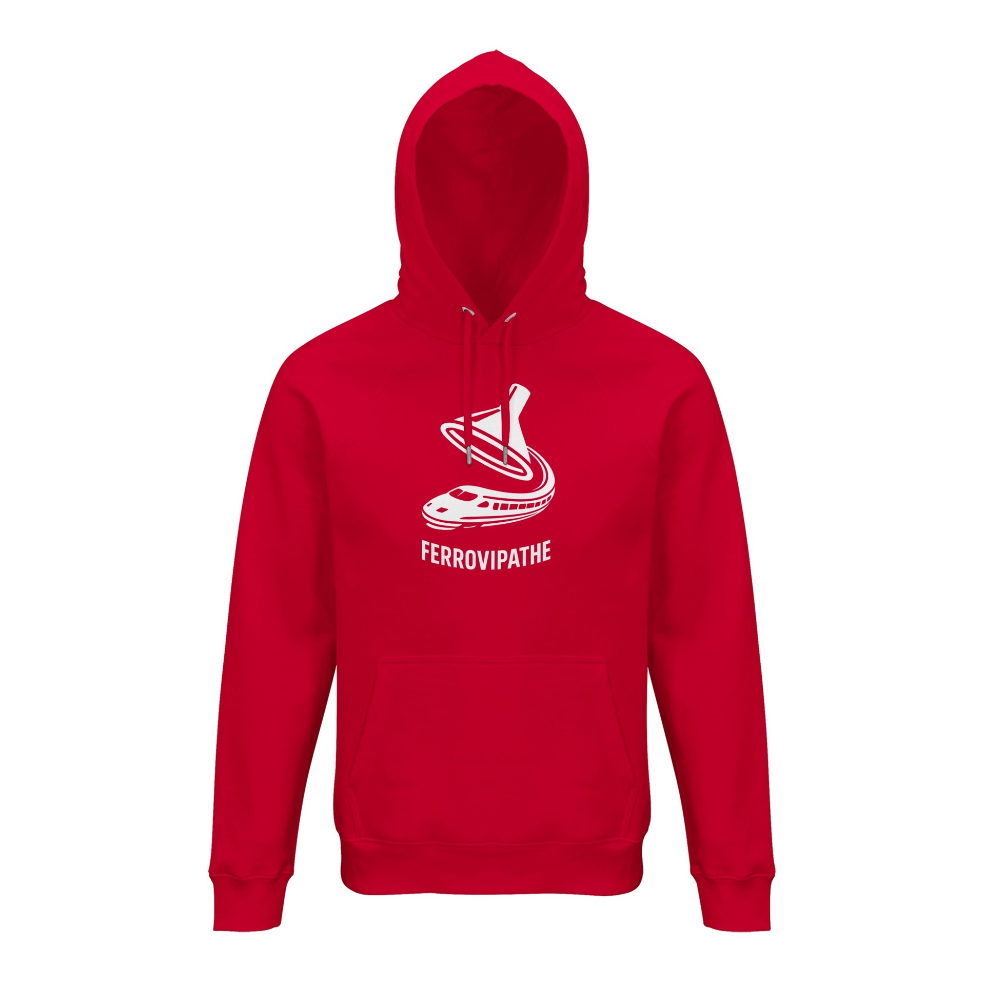 Sweat à capuche unisexe "Ferrovipathe"