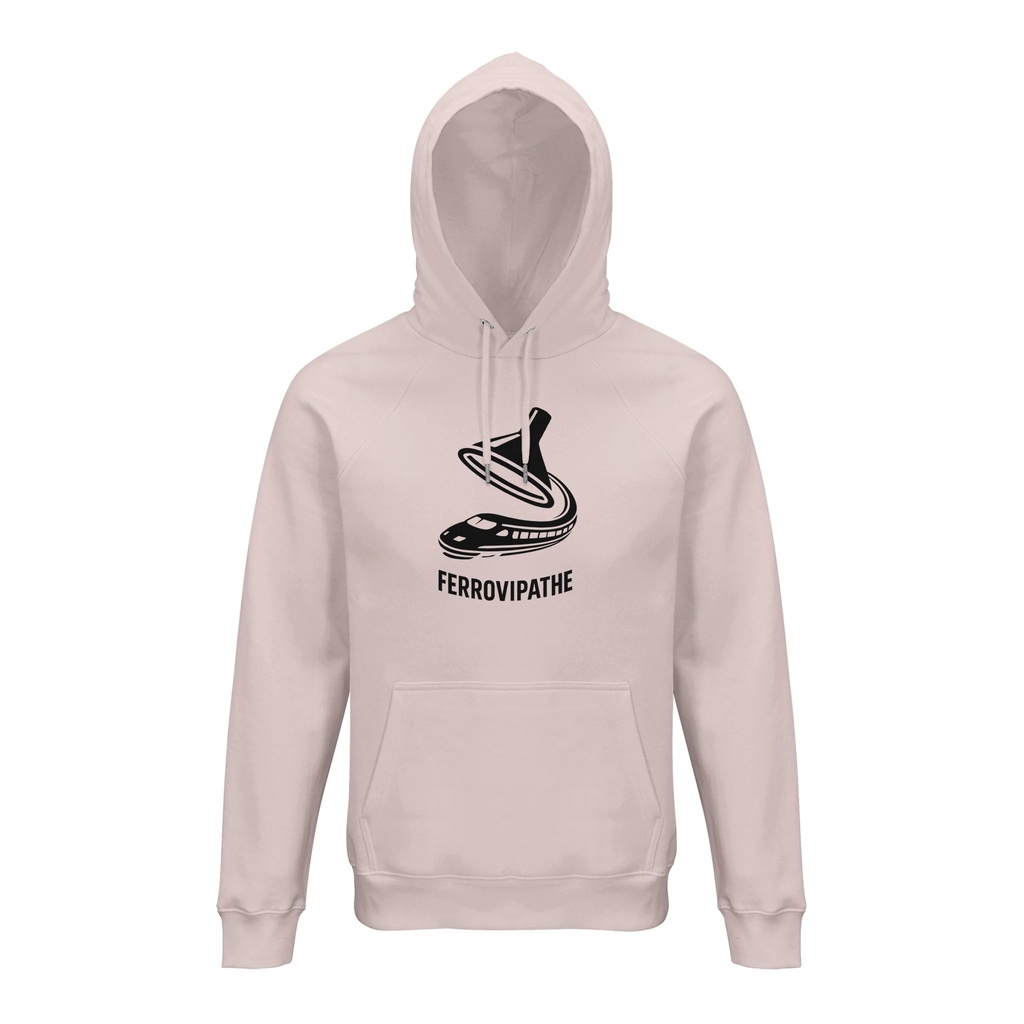 Sweat à capuche unisexe "Ferrovipathe"
