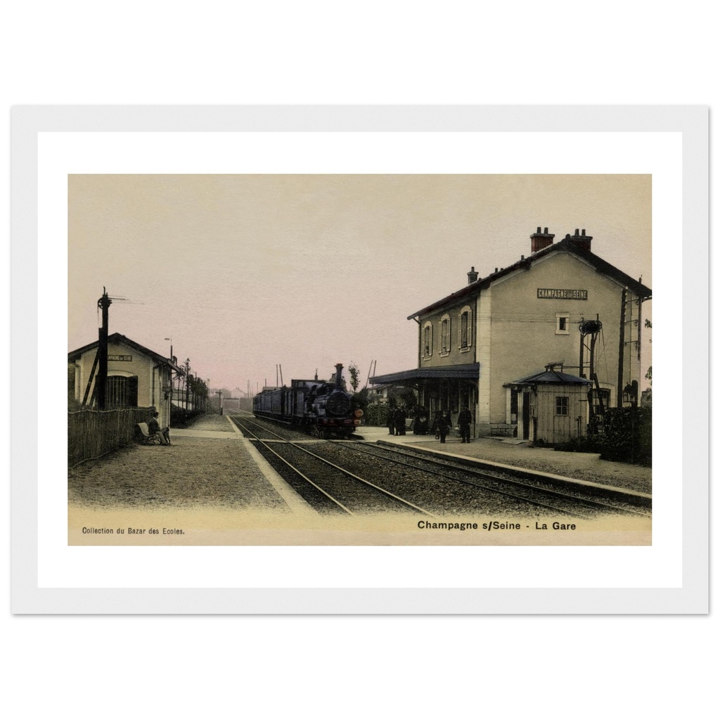 Champagne-sur-Seine - La Gare