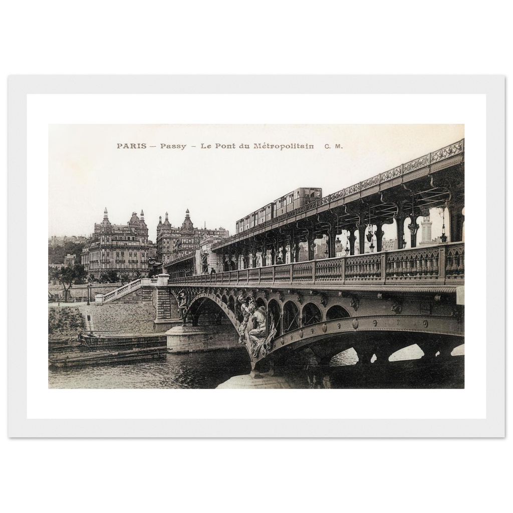 le pont du metropolitain