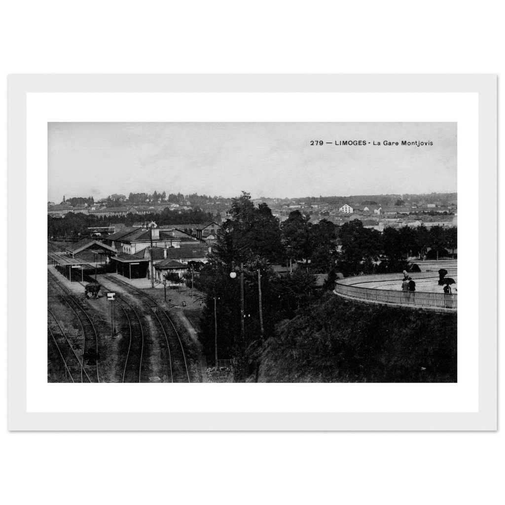 Limoges - Haute Vienne - Limousin - France - Gare Montjovis