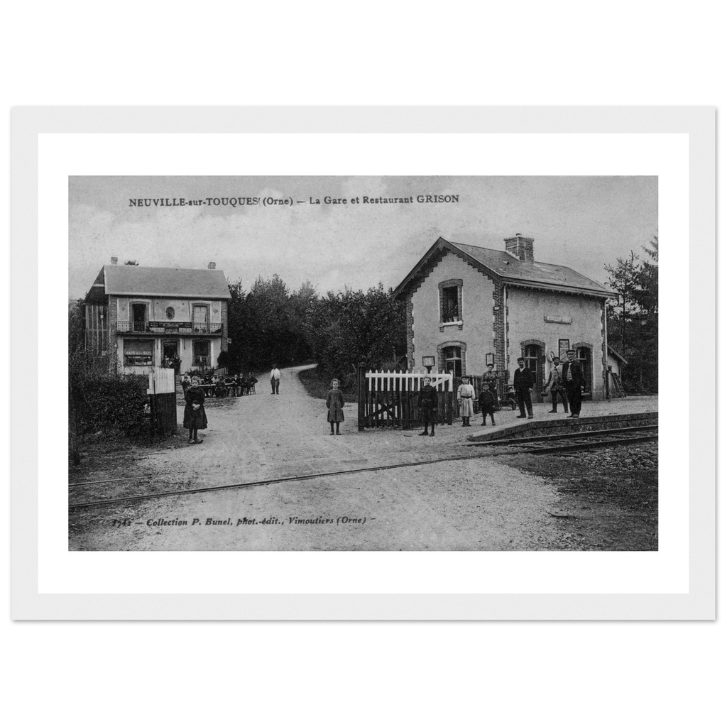 Neuville-sur-Touques - La Gare et Restaurant Grison