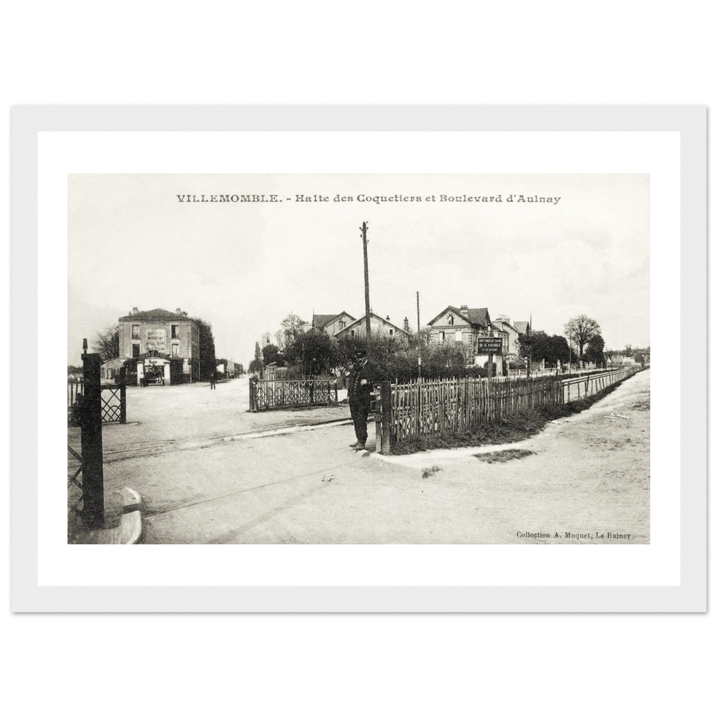 Villemomble - Halte des Coquetiers et Boulevard d Aulnay
