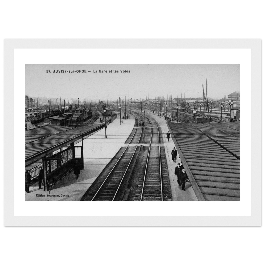 Juvisy-sur-Orge - La Gare et les Voies