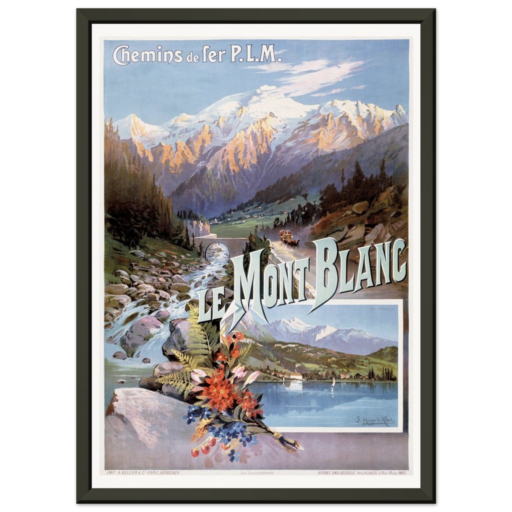 Le Mont Blanc - PLM