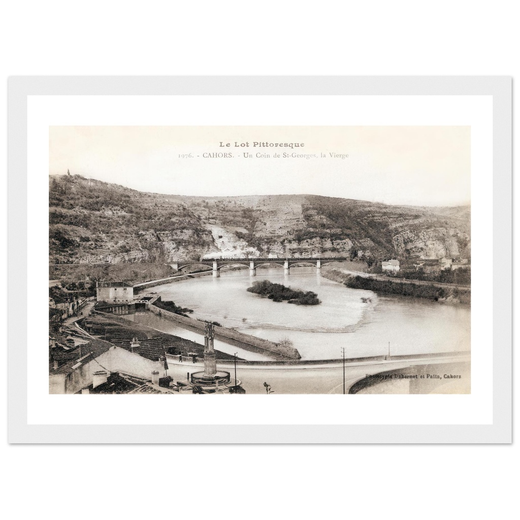 Cahors - Un coin de Saint-Georges - La Vierge