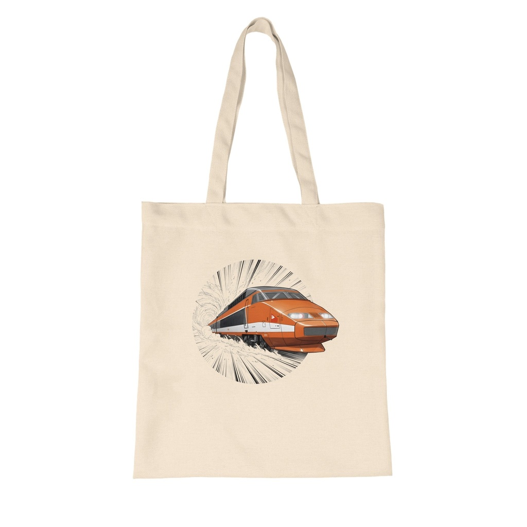 Tote Bag "TGV Orange"