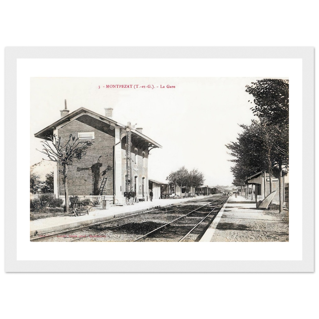 Montpezat (T-et-G) - la Gare