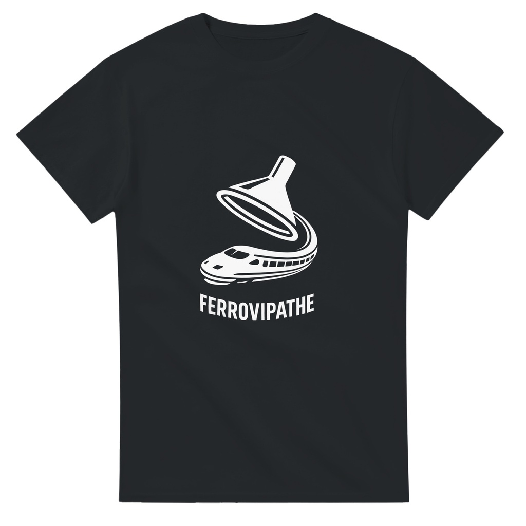 T-shirt "ferrovipathe" Unisexe