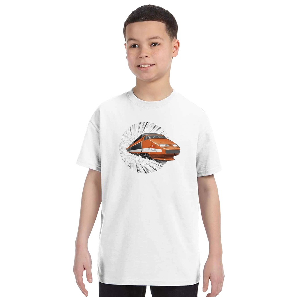 T-shirt  "TGV orange" Enfant