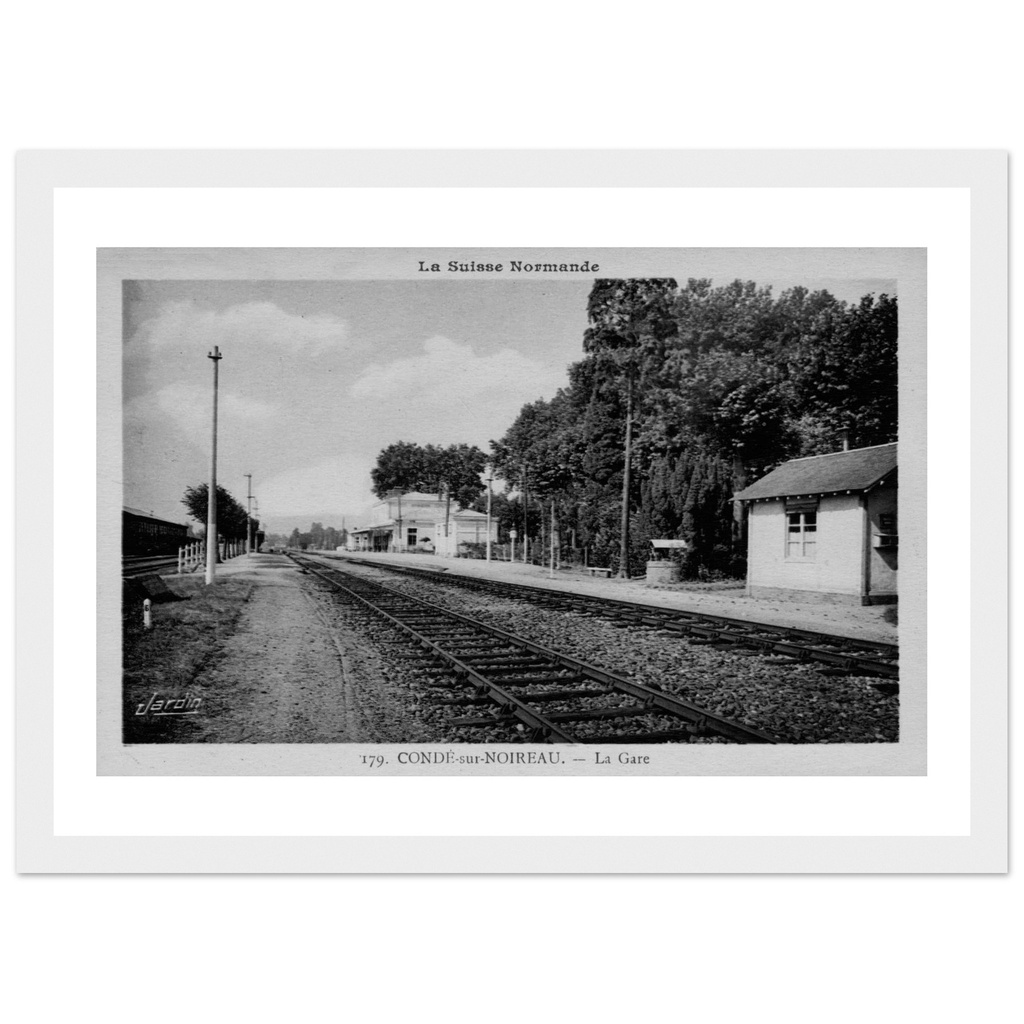 Conde-sur-Huisne - la Gare