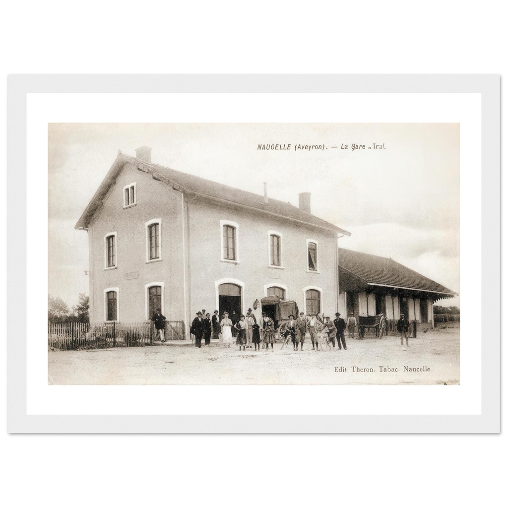 Naucelle Aveyron - La gare