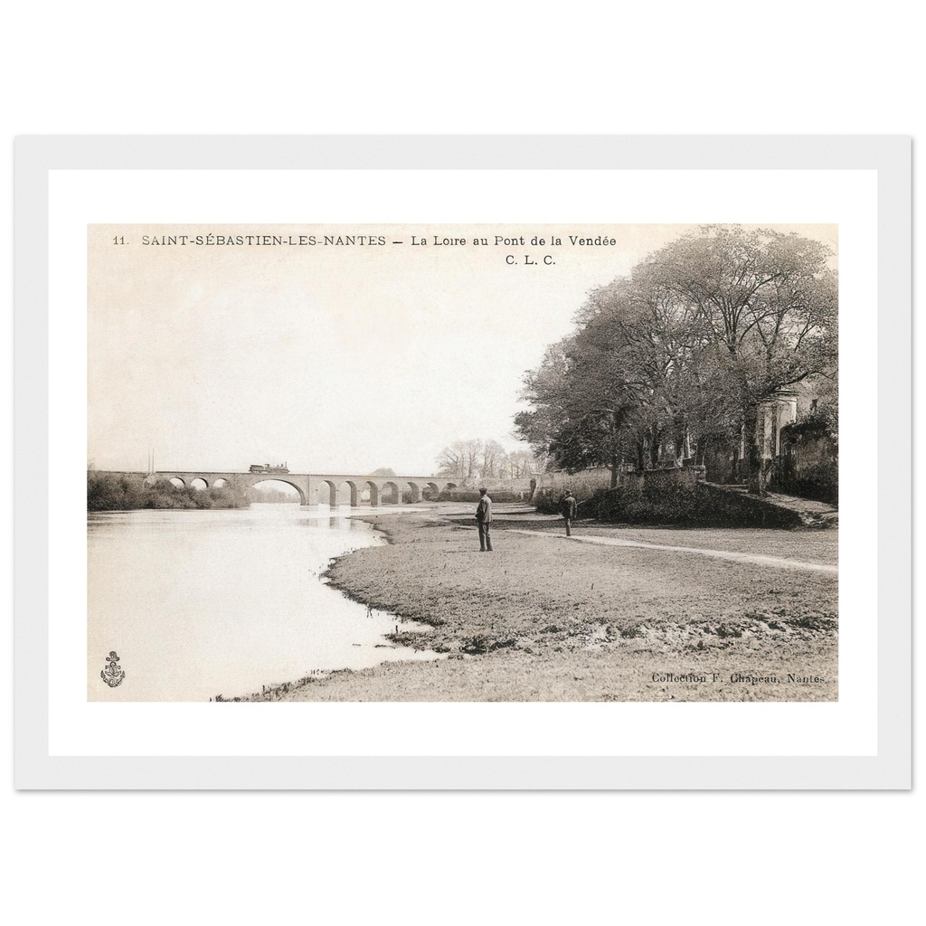 Saint-Sebastien-les-Nantes -La Loire au pont de la Vendee