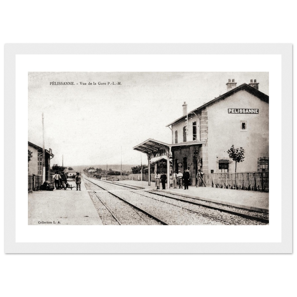 Pelissanne - Vue de la Gare P.L.M